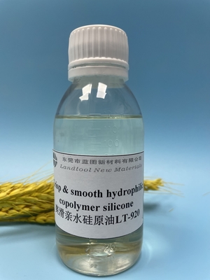 Emoliente hidrófilo Pale Yellow Transparent Viscous Liquid APEO do composto do Organosilicon