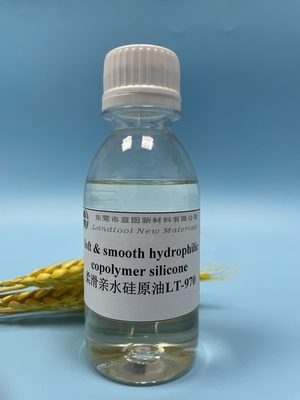 Silicone hidrófilo tocante de seda do copolímero com efeito gordo brandamente liso
