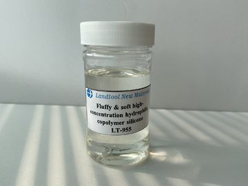 Cationic fraco da emulsão hidrófila líquida transparente do emoliente do silicone