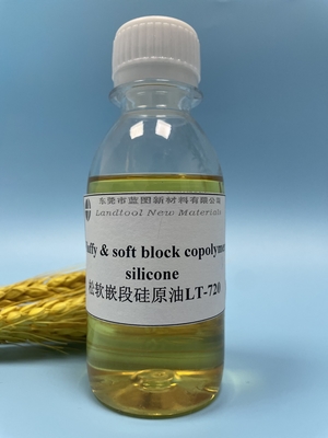 Óleo de silicone de Pale Yellow Transparent Weak Cationic PH8.0