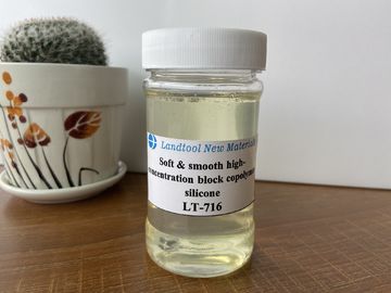 Copolímero de bloco do silicone do valor de PH 6.0~7.0 para para o algodão do poliéster