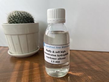 Emoliente hidrófilo do silicone do bloco com efeito macio & macio excelente, terminação de fibras recicladas e outras telas