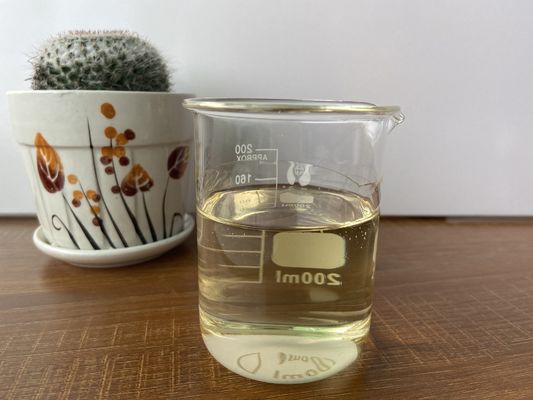 Óleo de silicone de Pale Yellow Transparent Weak Cationic PH8.0
